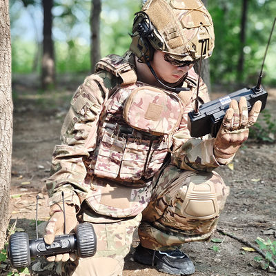 ฟังก์ชันการติดตามเสียงและวิดีโอด้วยหุ่นยนต์สํารวจขนาดเล็ก